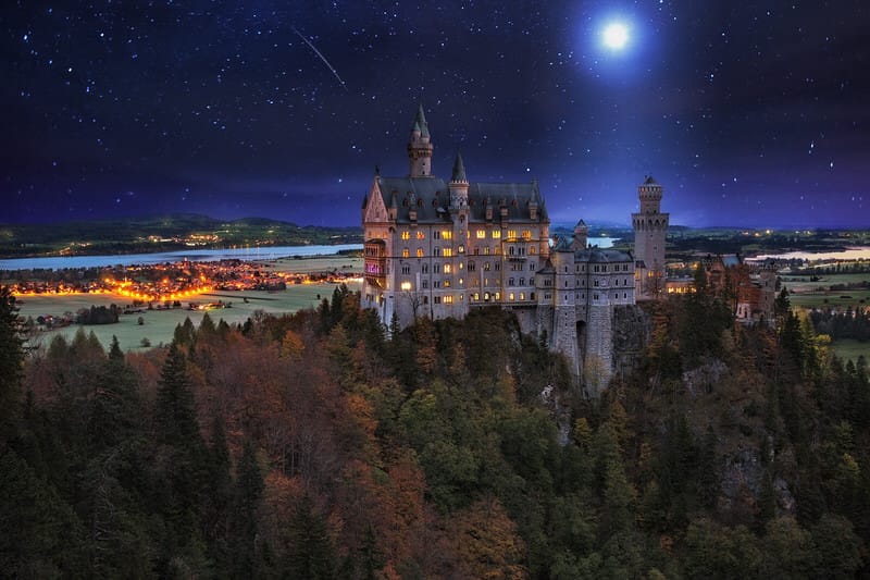 Neuschwanstein Castle,