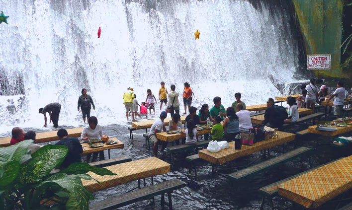 Labassin Waterfall Restaurant In Philippines Is The Next Hot Place