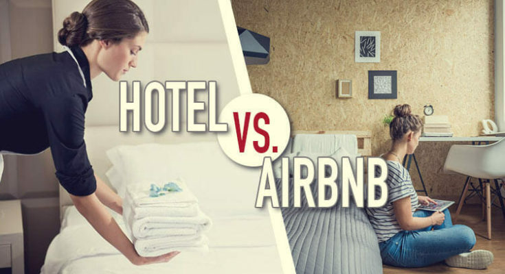 It’s All the Technology That Changed the Travelling Industries- Airbnb Vs Hotels