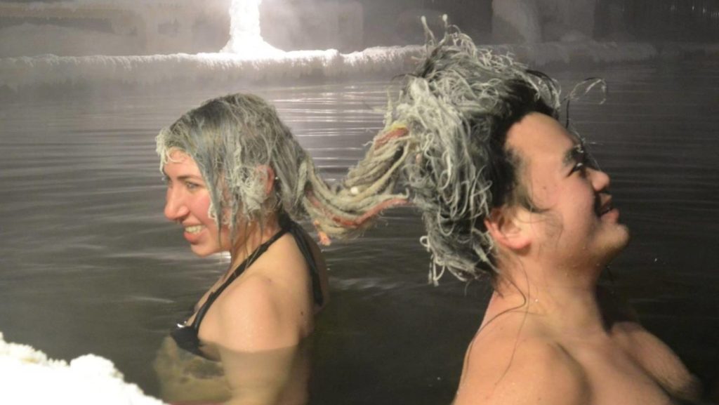  annual hair freezing competition